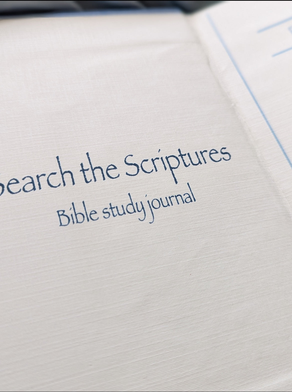 Search the Scriptures Bible Study Journal