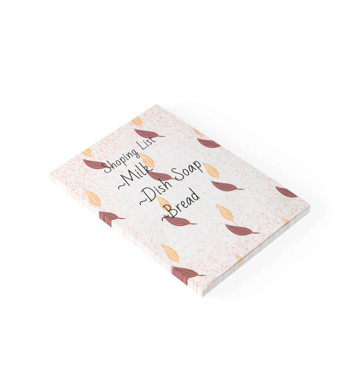 Autumn Leaves Notepad