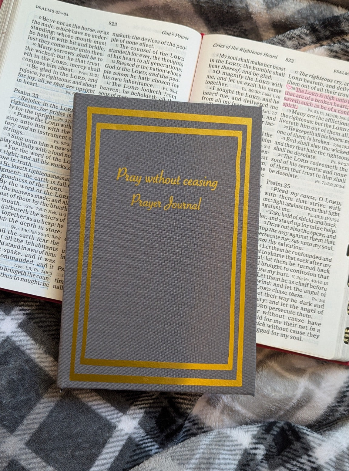 Pray Without Ceasing Prayer Journal