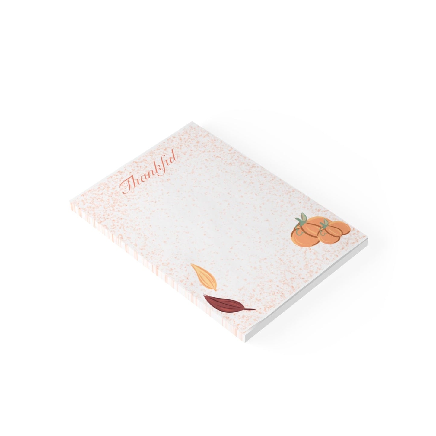 Thankful Notepad - Handcrafted Christian Fall Themed Stationery